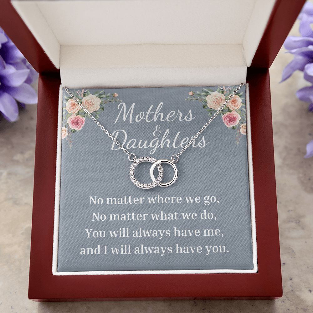 Mother - No Matter What - Perfect Pair Necklace