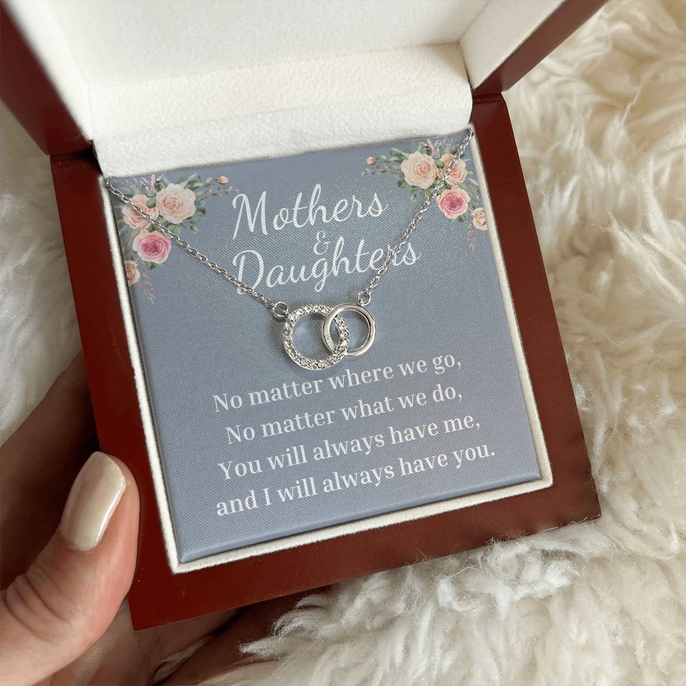 Mother - No Matter What - Perfect Pair Necklace