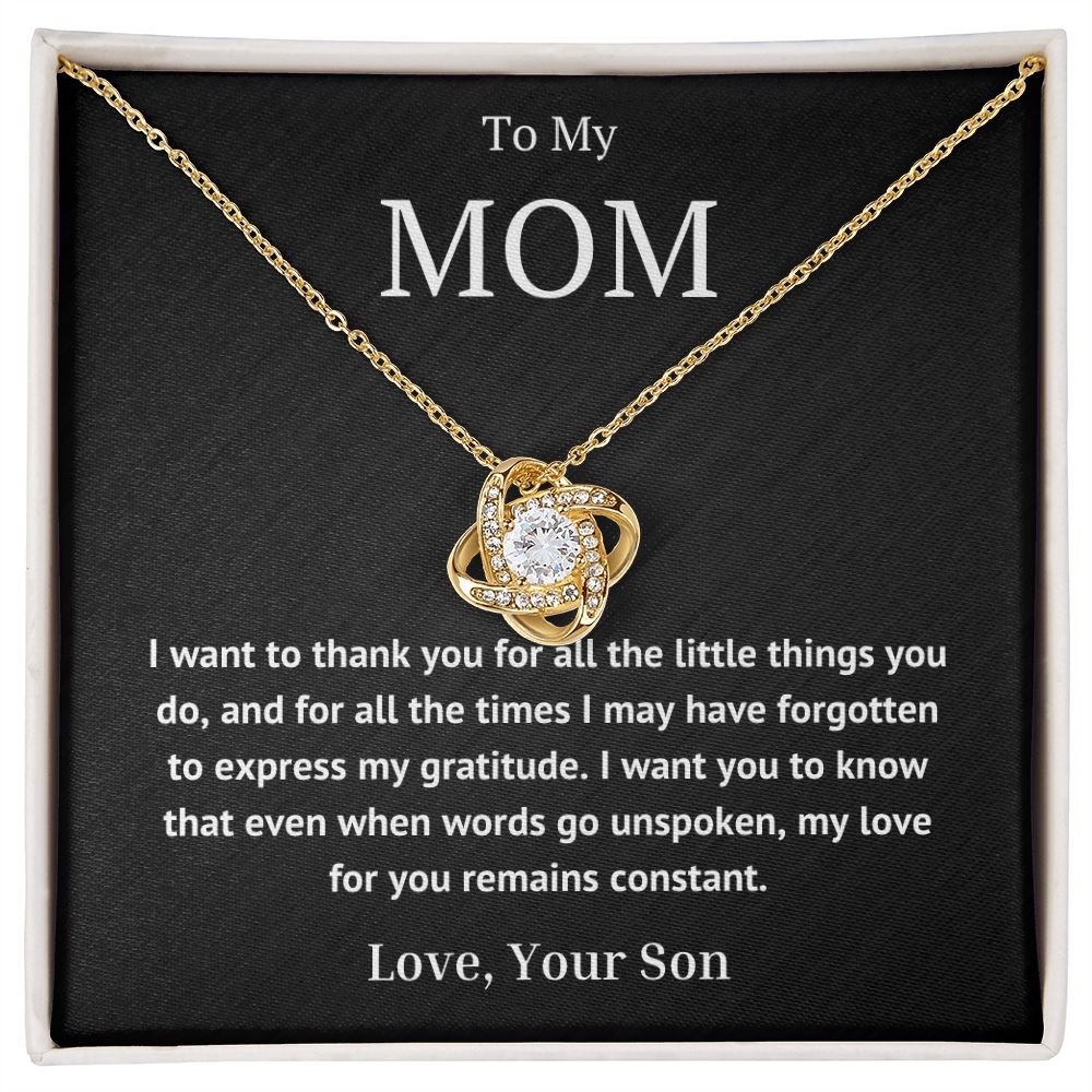 To My Mom - Love Your Son