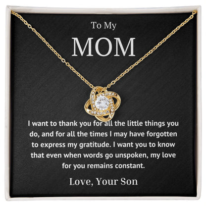 To My Mom - Love Your Son