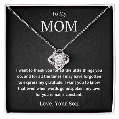 To My Mom - Love Your Son