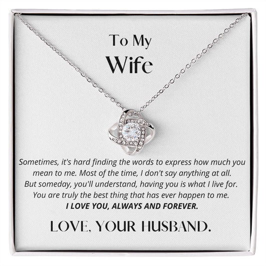 My Wife - I Love You Always And Forever Love Your Husband