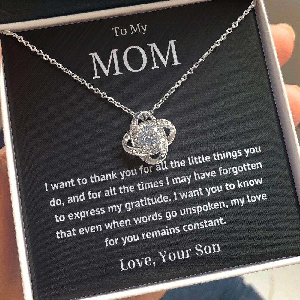 To My Mom - Love Your Son