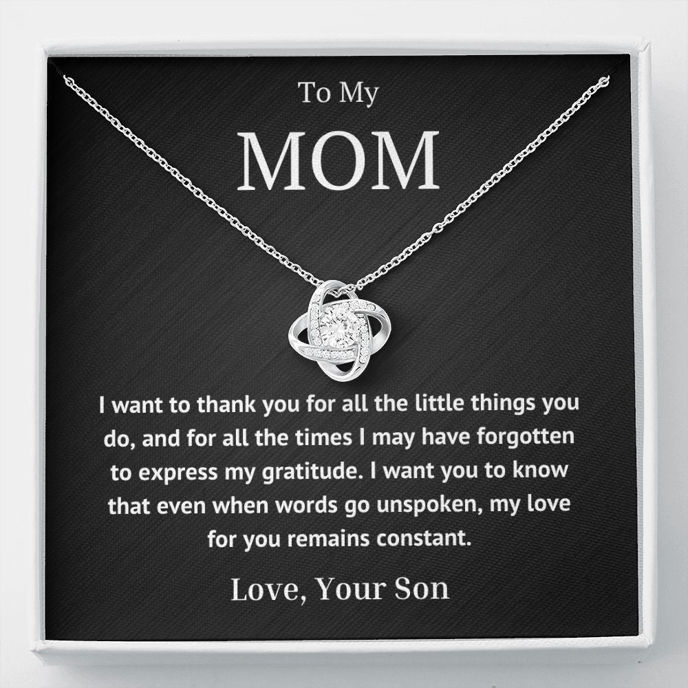 To My Mom - Love Your Son