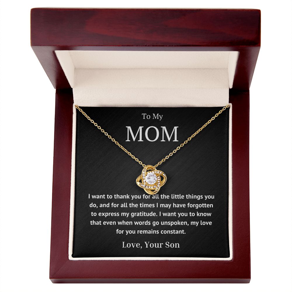 To My Mom - Love Your Son
