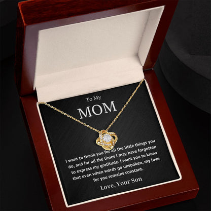 To My Mom - Love Your Son