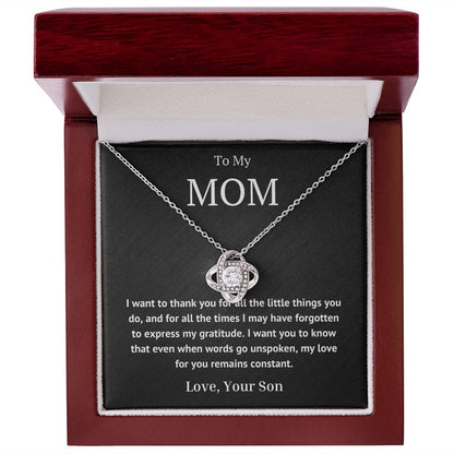 To My Mom - Love Your Son