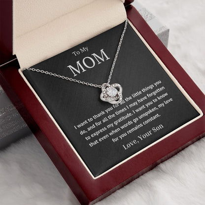 To My Mom - Love Your Son