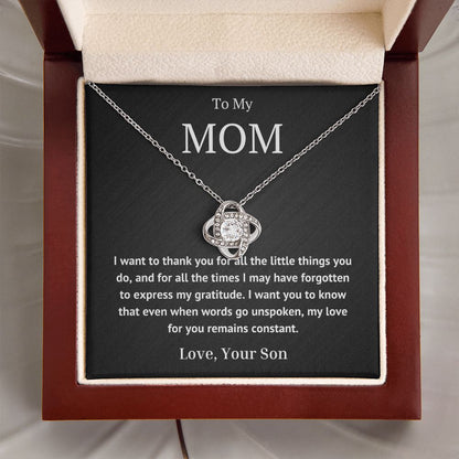 To My Mom - Love Your Son