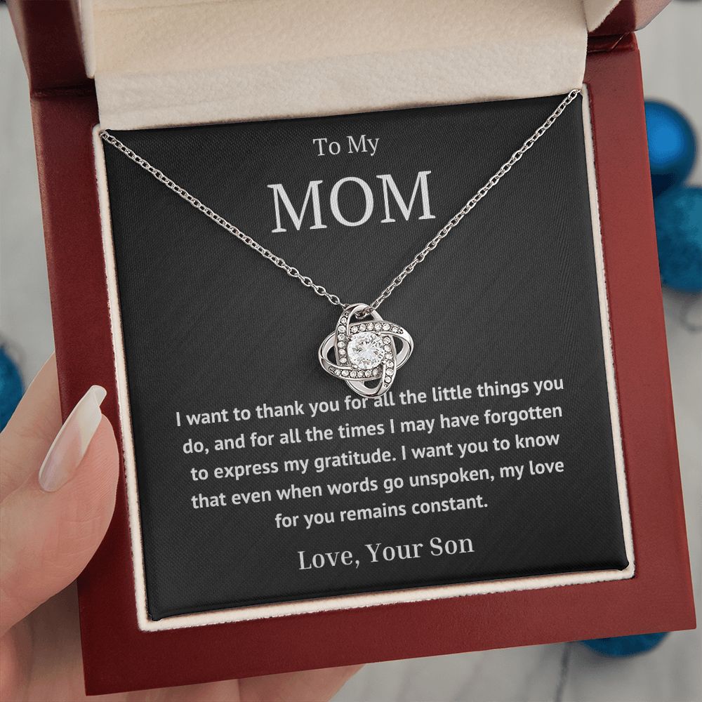 To My Mom - Love Your Son
