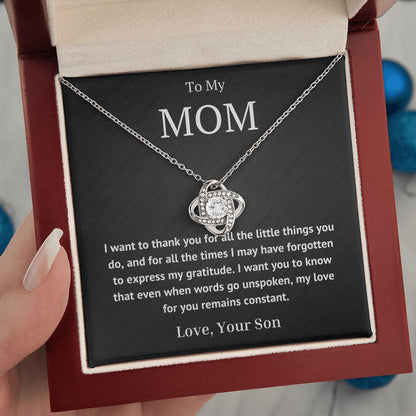 To My Mom - Love Your Son